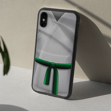 Gearhuman 3D Green Karate Belt Phone Case