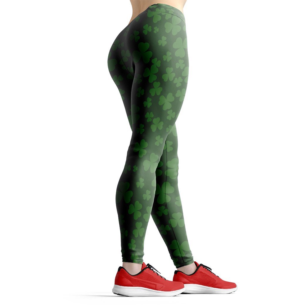Gearhuman 3D Green Shamrock St Patrick Legging GK290114 Leggings