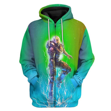 Gearhumans 3D Halo Infinite Masterchief Custom Hoodie Apparel