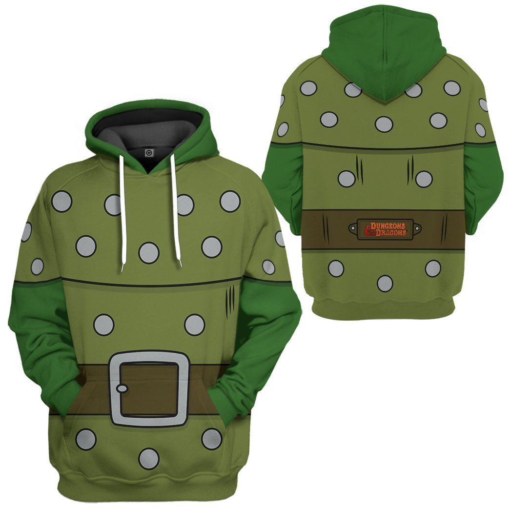 dungeons and dragons gear Gearhumans 3D Hank The Ranger Dungeons And Dragon Custom Tshirt Hoodie