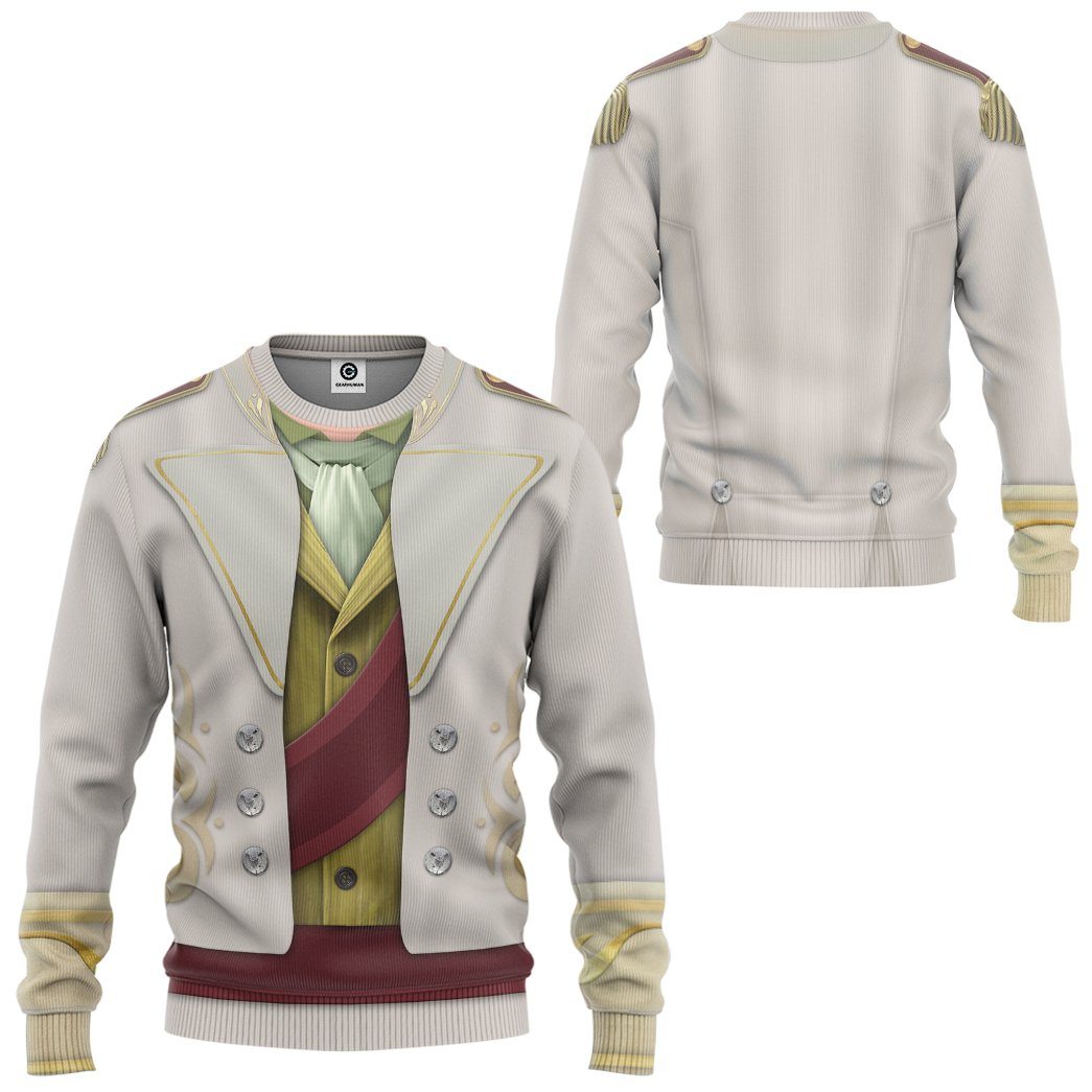 Gearhuman 3D Hans Prince Frozen Custom Tshirt Hoodie Apparel GK30125 3D Apparel 