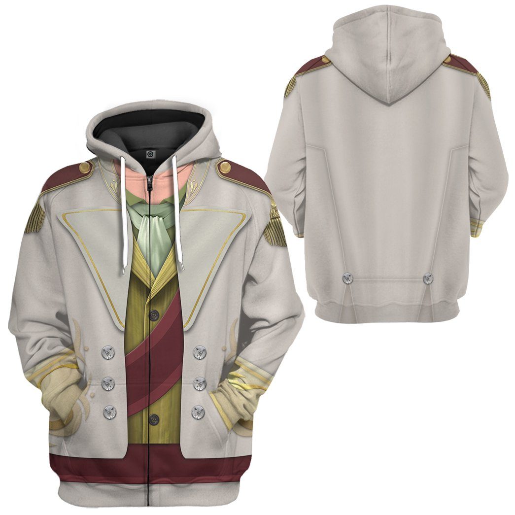 Gearhuman 3D Hans Prince Frozen Custom Tshirt Hoodie Apparel GK30125 3D Apparel 