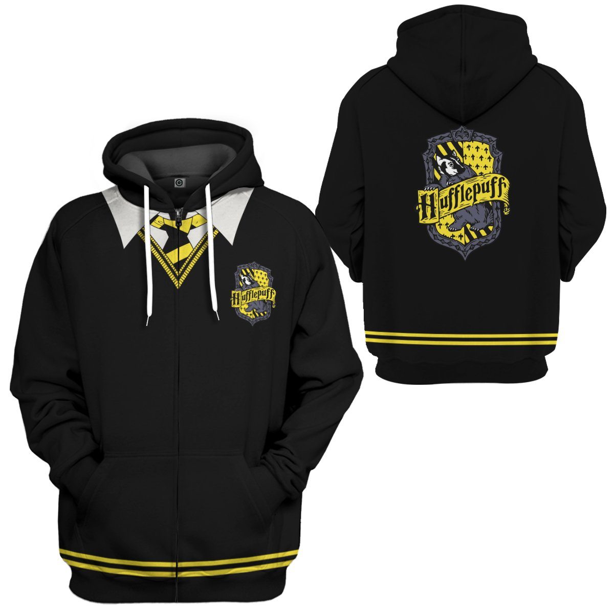 Hoodie hufflepuff hot sale