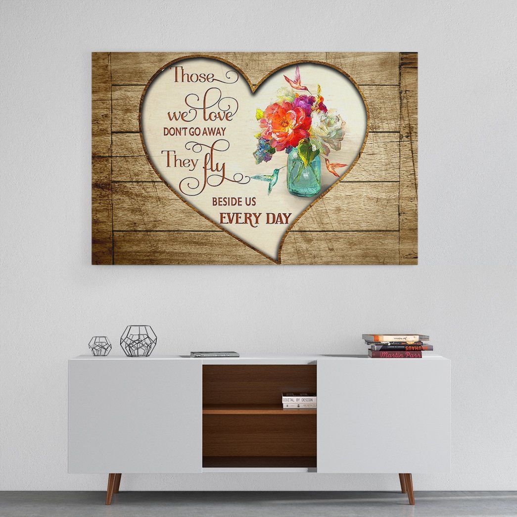 Gearhuman 3D Hummingbird Fly Beside Us Canvas GB03036 Canvas