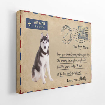 Gearhumans 3D Husky You Are My Life Canvas