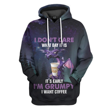 Gearhumans 3D I Dont Car What Day It Is Custom Hoodie Apparel