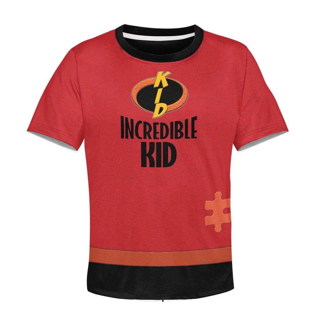 Gearhuman 3D Incredible Autism Family Custom Name T-Shirts Hoodies Apparel AU-DT1202205 3D Custom Fleece Hoodies Kid Kid T-Shirt 3XS
