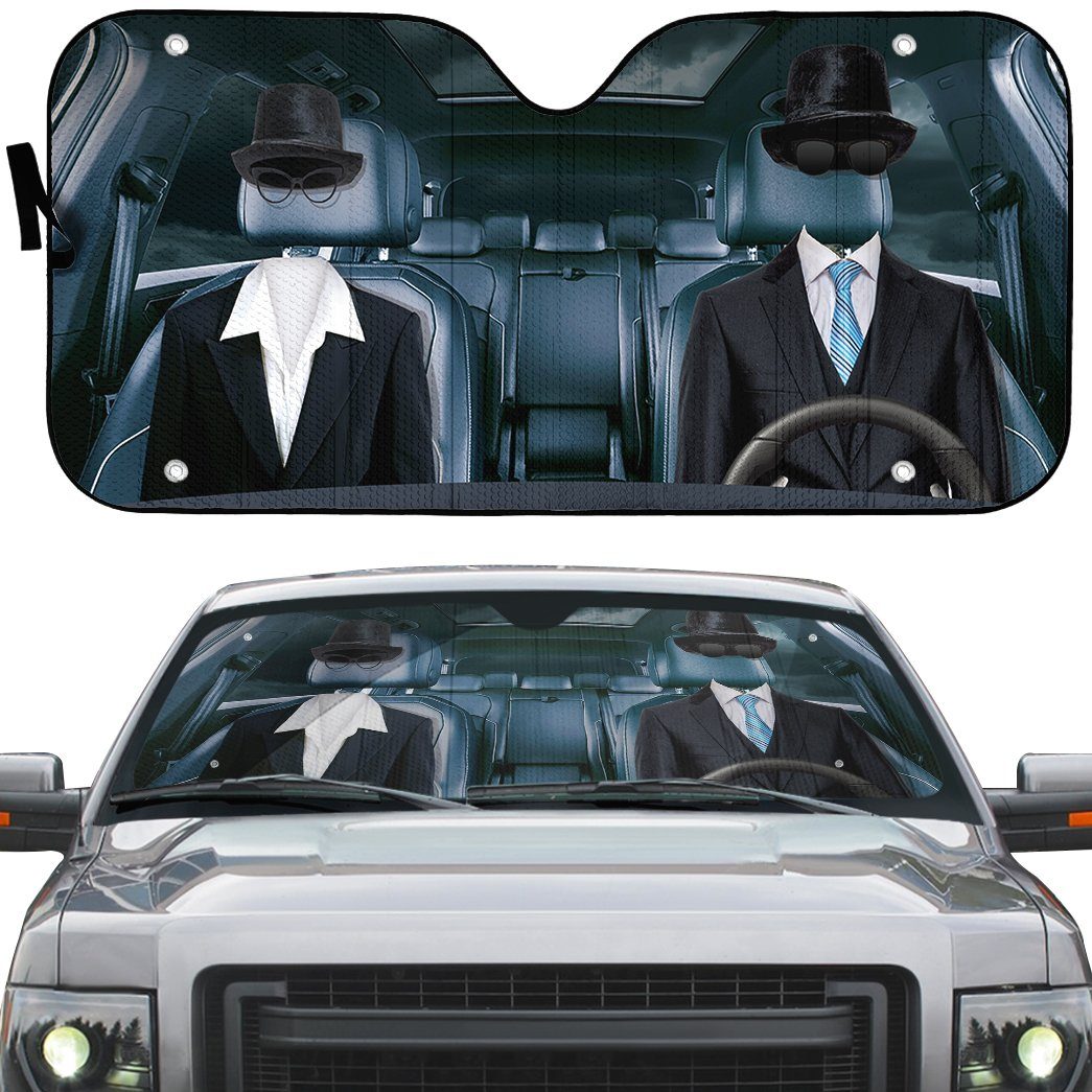 Gearhuman 3D Invisible Couple Custom Car Auto Sunshade GW21092 Auto Sunshade 