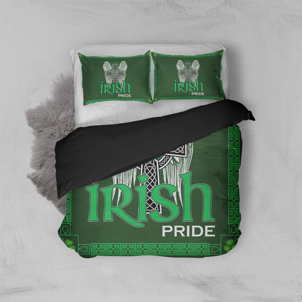 Gearhuman 3D Irish Pride Cross Bedding Set GK190211 Bedding Set
