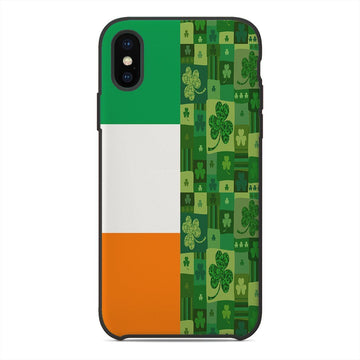 Gearhuman 3D Irish St Patrick Day Custom Phonecase GB24022 Glass Phone Case Iphone X