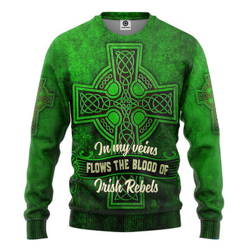 Gearhumans 3D Irish St Patrick Day Custom Tshirt Hoodie Apparel