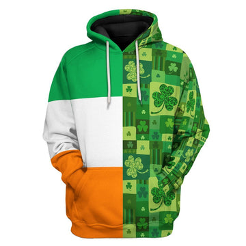 Gearhumans 3D Irish St Patrick Day Tshirt Hoodie Apparel