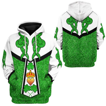 Gearhumans 3D Irish Step Dancing Tshirt Hoodie Apparel