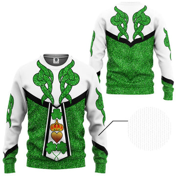 Gearhumans 3D Irish Step Dancing Tshirt Hoodie Apparel