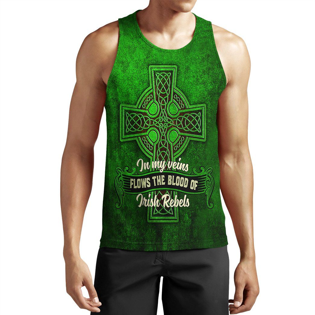 Gearhuman 3D Irish St.Patrick Day Tshirt Hoodie Apparel GV180219 3D Apparel