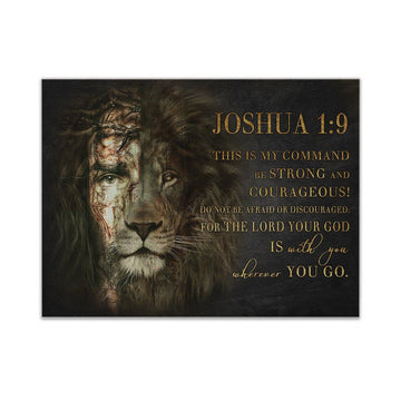 Gearhumans 3D Jesus Lion Of Judah Custom Canvas
