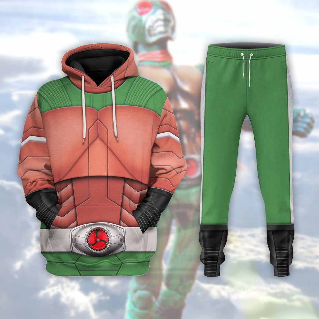 Gearhuman 3D Kamen Rider Black RX Skyrider Sweatpants GB25019 Sweatpants