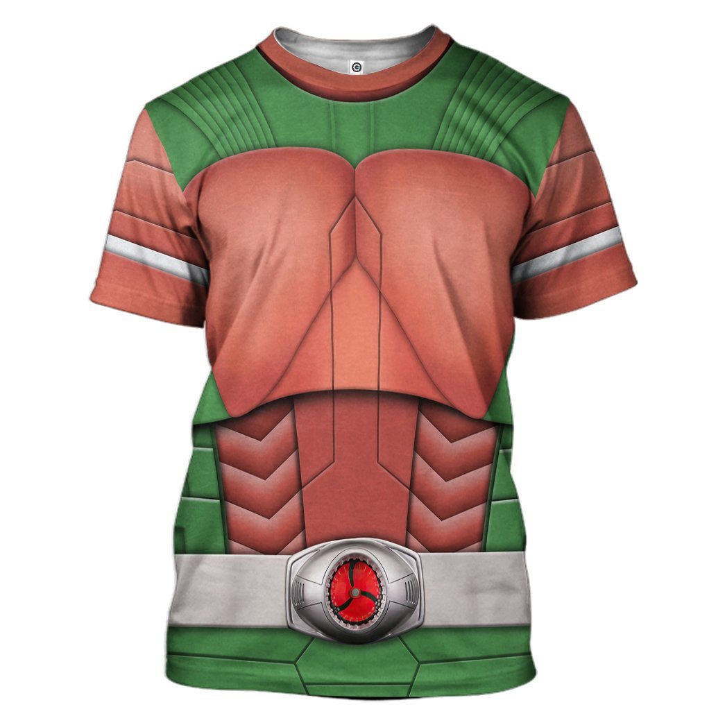 Gearhuman 3D Kamen Rider Black RX Skyrider Tshirt Hoodie Apparel GB25018 3D Apparel T-Shirt S