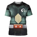 T-shirt Homme Kamen Rider - Coton, Manches Courtes, Col Rond - Noir - 9