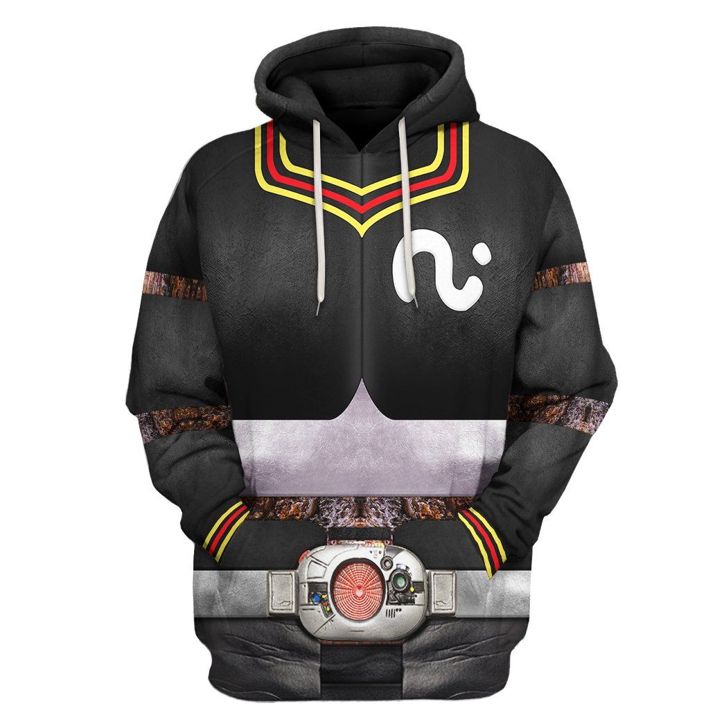 Gearhumans 3D Kamen Rider Black Tshirt Hoodie Apparel