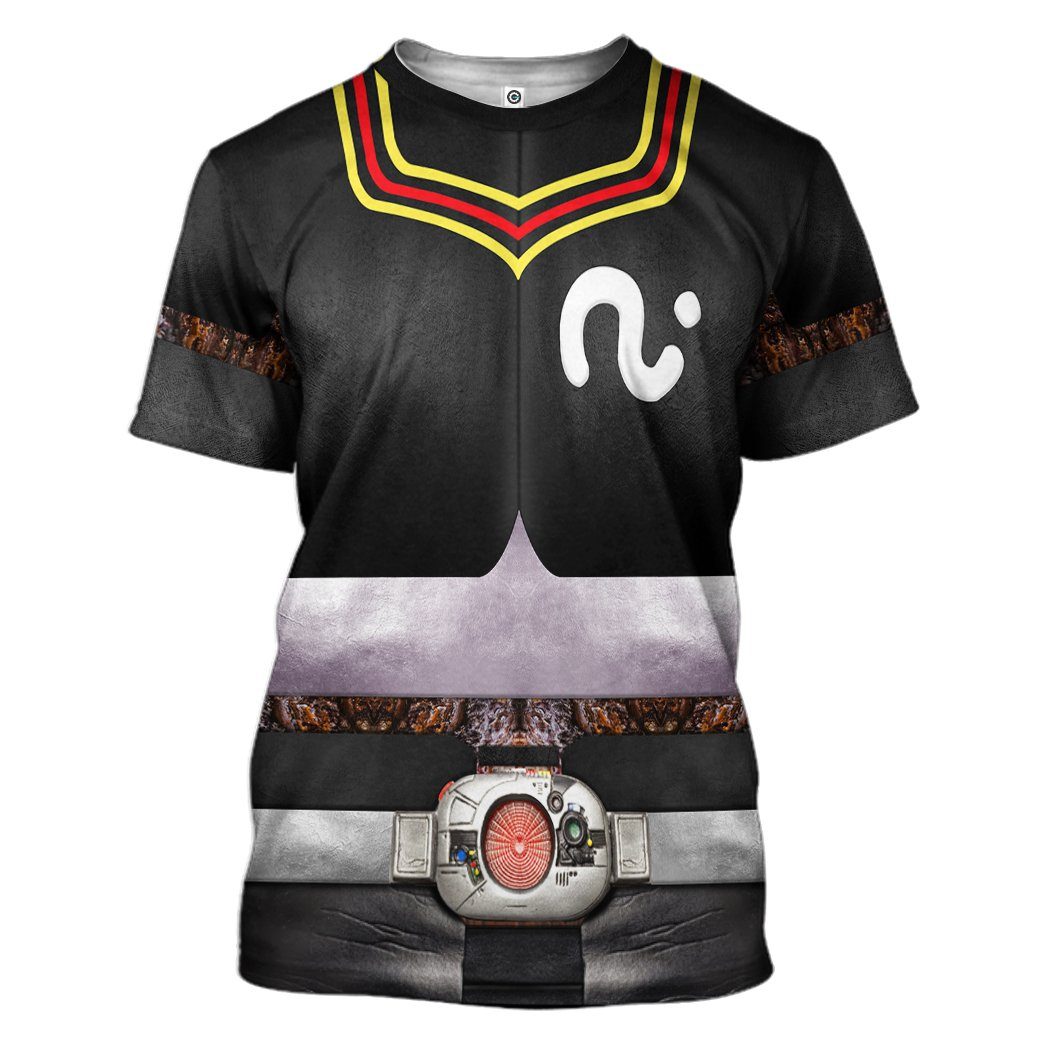 Gearhuman 3D Kamen Rider Black Tshirt Hoodie Apparel GB250114 3D Apparel T-Shirt S