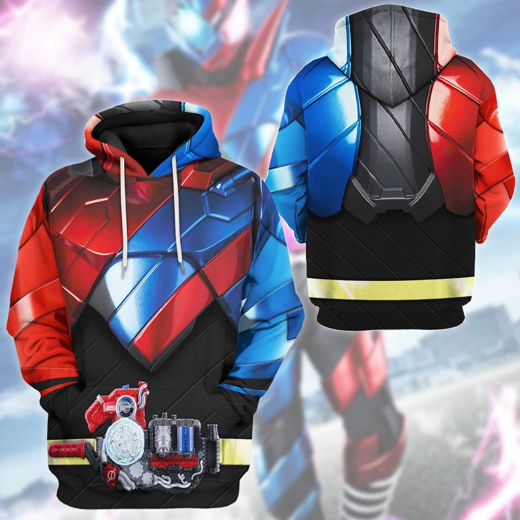 Gearhumans 3D Kamen Rider Build Rabbit Tank Tshirt Hoodie Apparel