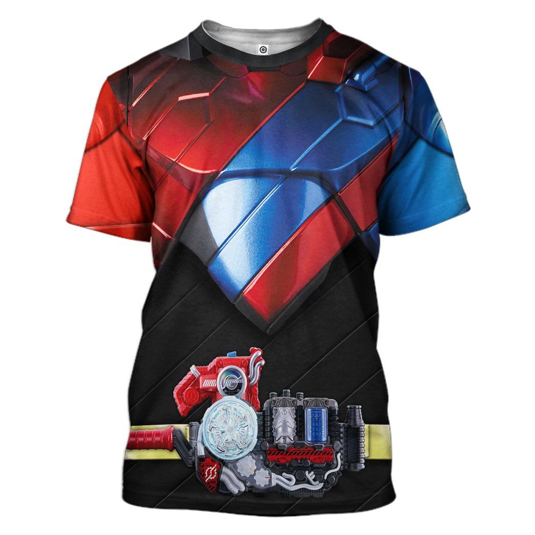 Gearhuman 3D Kamen Rider Build Rabbit Tank Tshirt Hoodie Apparel GB250110 3D Apparel T-Shirt S