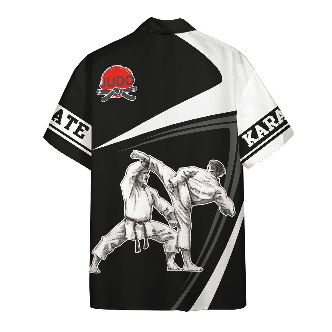Gearhuman 3D Karate Custom Name Hawaii Shirt ZK1606211 Short Sleeve Shirt 
