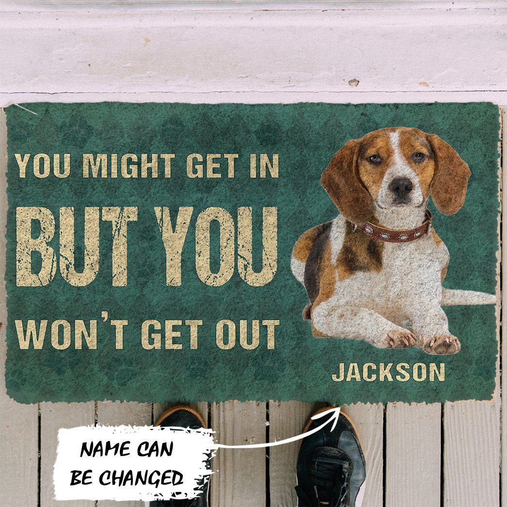 Gearhuman 3D Keep Door Closed Beagles Dog Custom Gender Doormat GV290111 Doormat