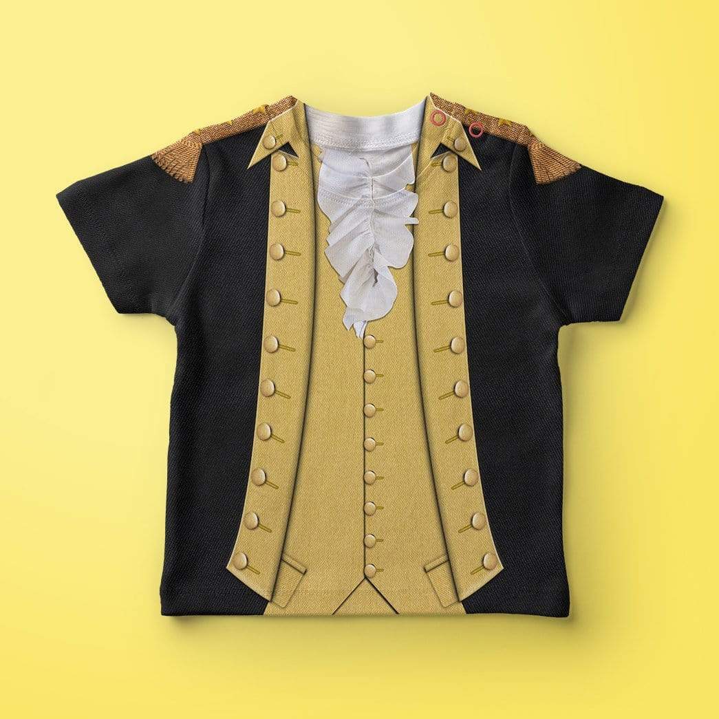 Gearhuman 3D Kid George Washington T-Shirts Apparel GA25032 Kid 3D T-Shirt 
