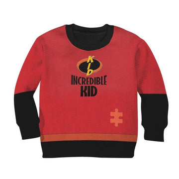 Gearhumans 3D Kid Incredible Autism Kids Custom T-Shirts Hoodies Apparel