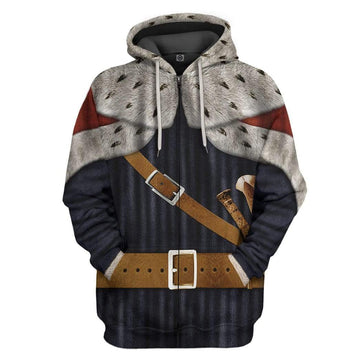 Gearhumans 3D King Alfred The Great Custom Hoodie Apparel