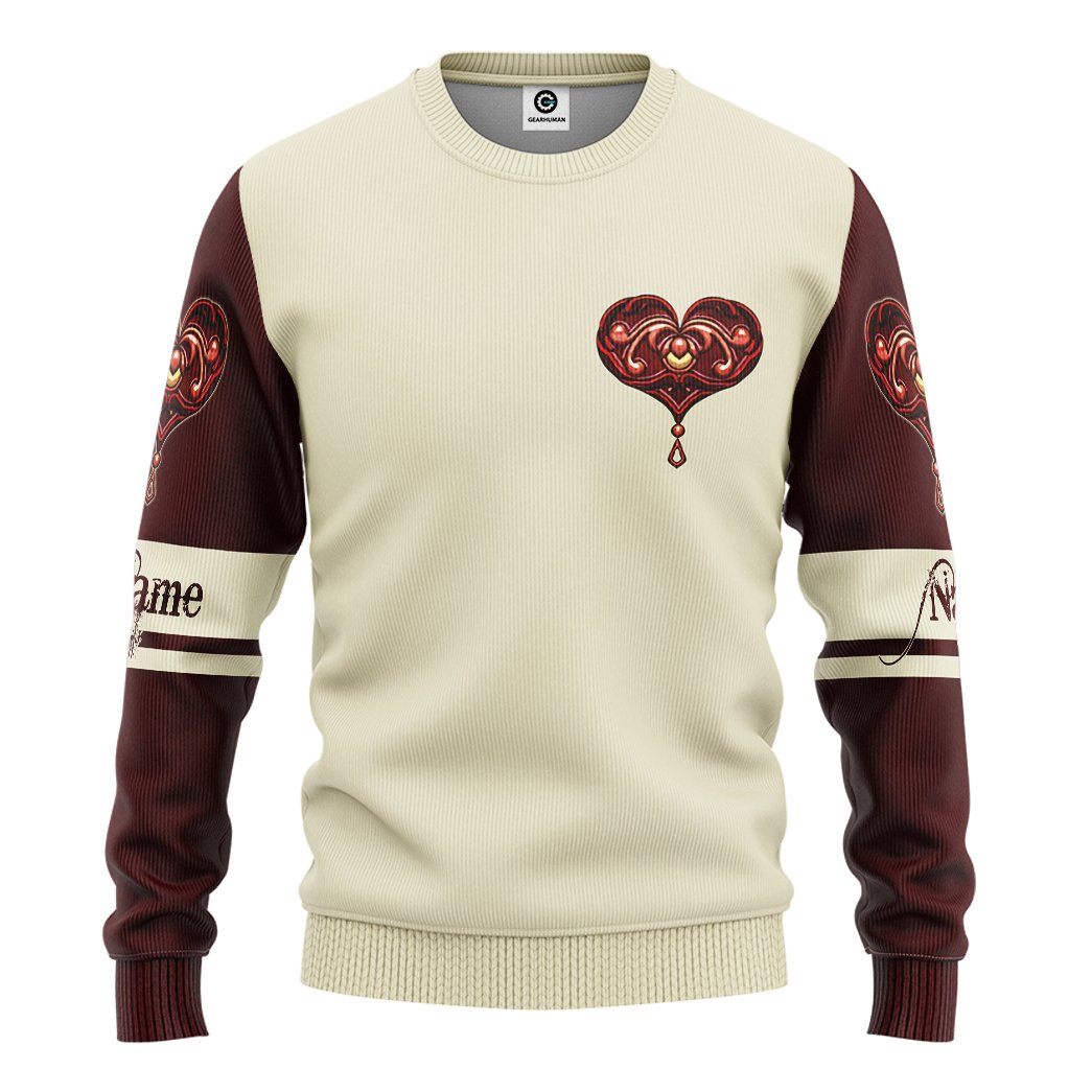 Apparel King Of Hearts Sweater Gearhumans 3D King Hearts Lion