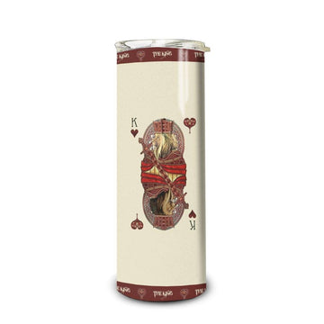 Gearhumans 3D King Hearts Lion Poker Custom Tumbler