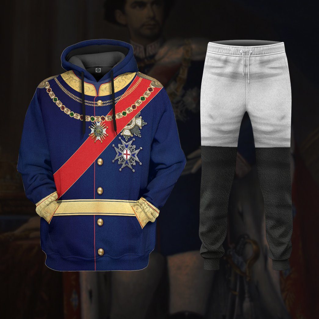 Gearhuman 3D King Ludwig II of Bayern Custom Sweatpants Apparel GV040916 Sweatpants 
