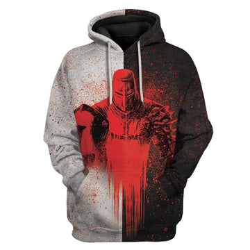 Gearhumans 3D Knight Templar Custom T-Shirts Hoodies Apparel