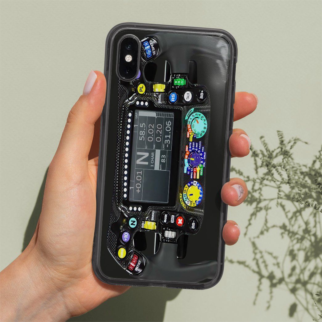 Gearhumans 3D Lewis Hamilton F1 Steering Wheel Phonecase Gearhumans 3D Lewis Hamilton F1 Steering Wheel Phonecase