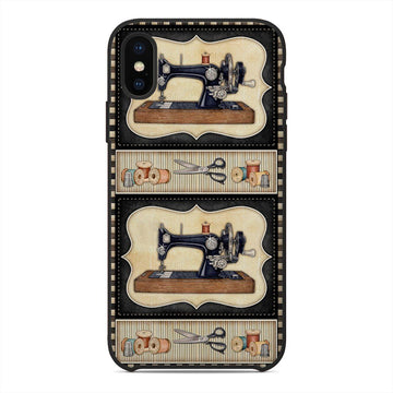 Gearhuman 3D Love Sewing Custom Phonecase GB05014 Glass Phone Case Iphone X 