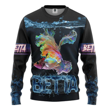 Gearhumans 3D Loving Betta Custom Tshirt Hoodie Apparel