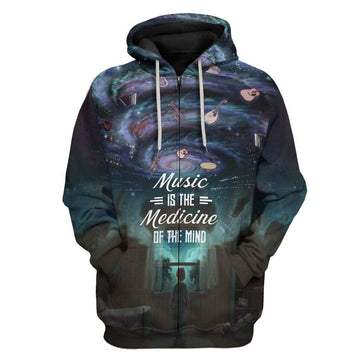 Gearhumans 3D Make Dreams Come True Custom Hoodie Apparel