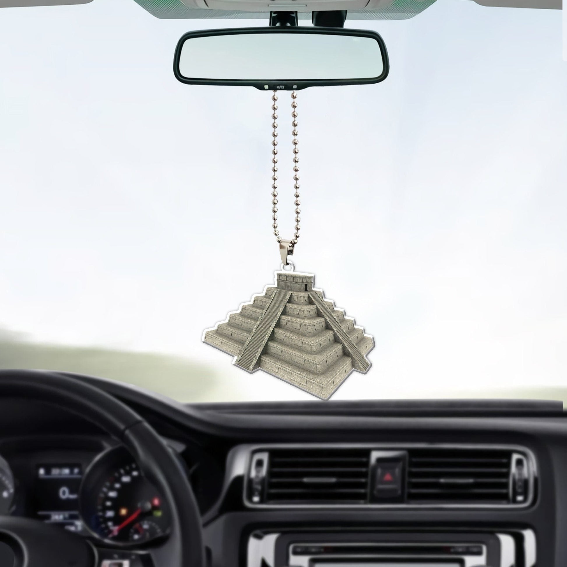 Gearhuman 3D Mayan Pyramid Car Hanging ZK1806216 Car Hanging 