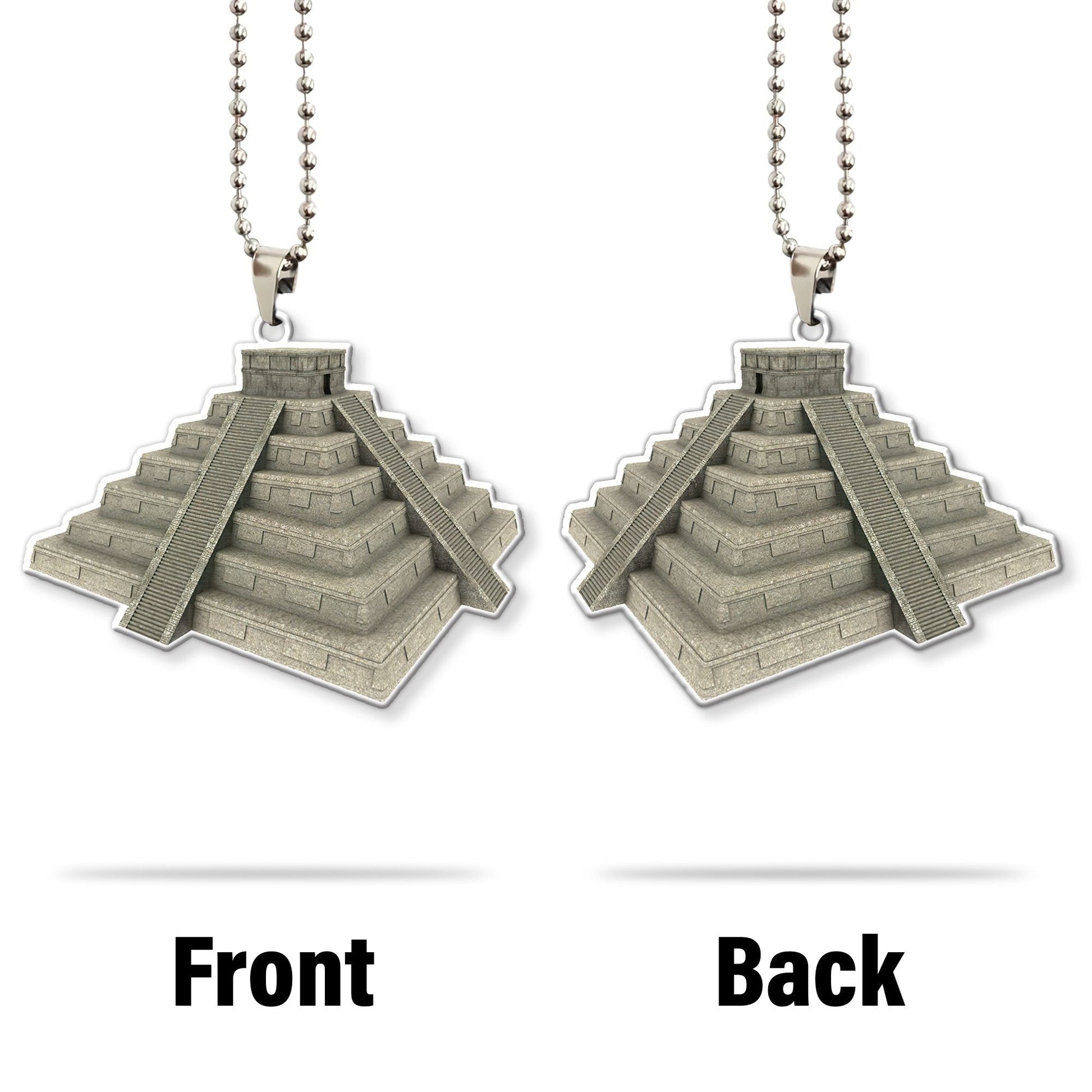 Gearhuman 3D Mayan Pyramid Car Hanging ZK1806216 Car Hanging 