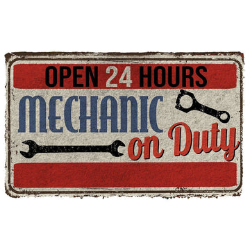 Gearhuman 3D Mechanic On Duty Doormat