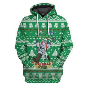Gearhuman 3D Megatron Ugly Christmas Sweater Custom Tshirt Hoodie Apparel GV30101 3D Apparel Hoodie S 