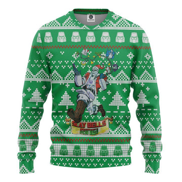 Gearhumans 3D Megatron Ugly Christmas Sweater Custom Tshirt Hoodie Apparel