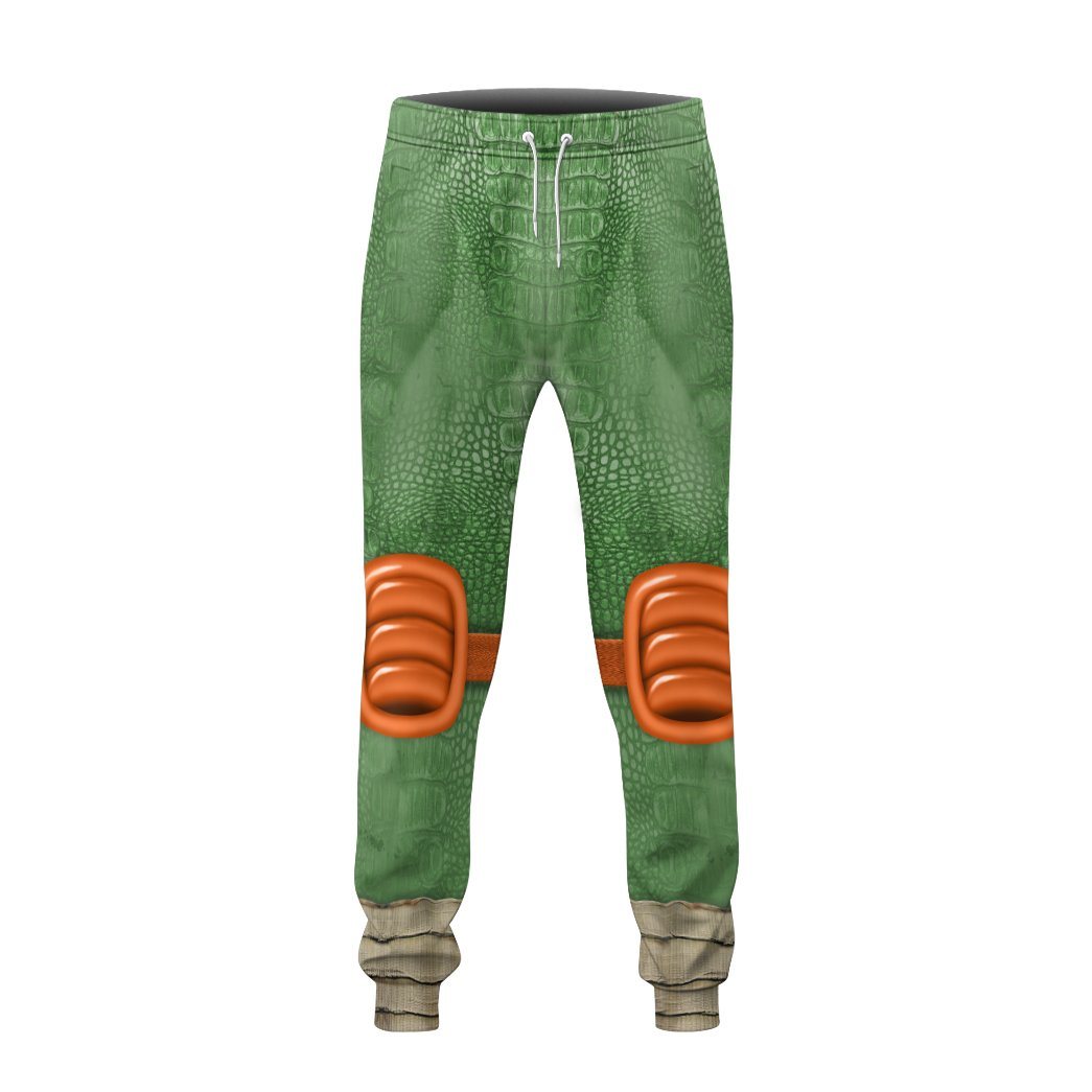 Gearhuman 3D Michelangelo TMNT Mike Mikey Cosplay Custom Sweatpants GV04014 Sweatpants 