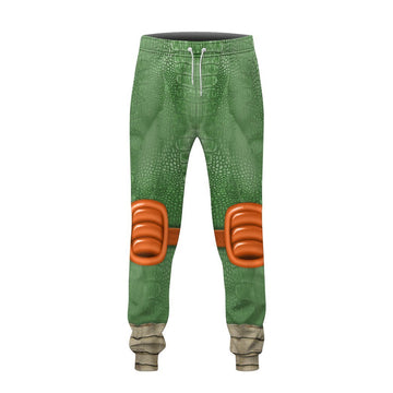 Gearhumans 3D Michelangelo TMNT Mike Mikey Cosplay Custom Sweatpants