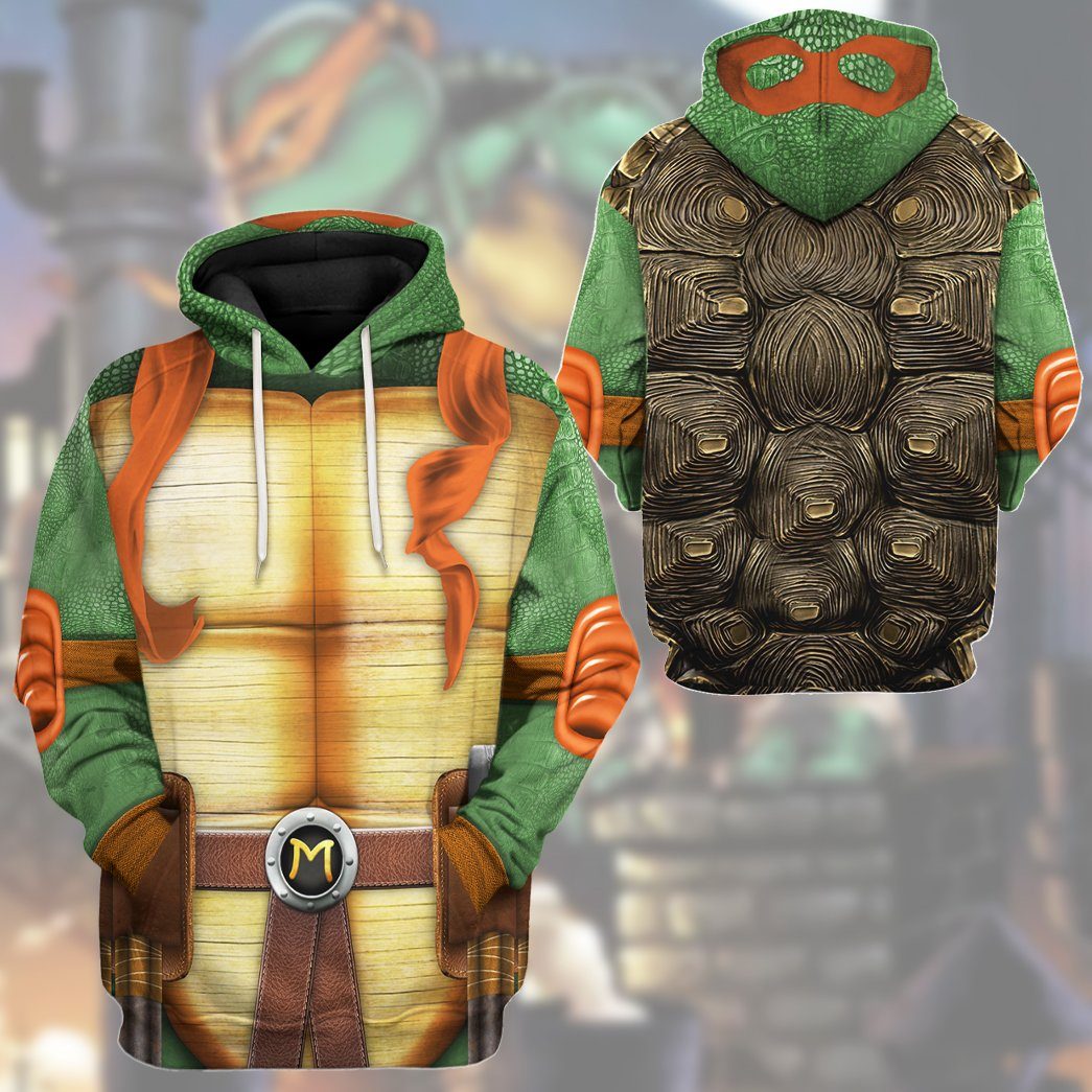 Gearhumans 3D TMNT Hawaii Shirt