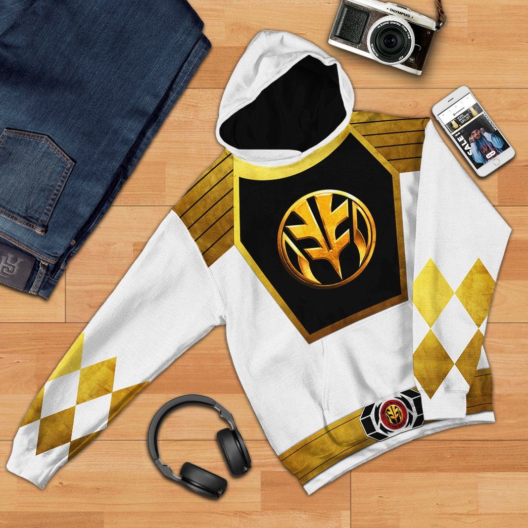 Gearhumans 3D Mighty Morphin Power Ranger Hawaii Shirt