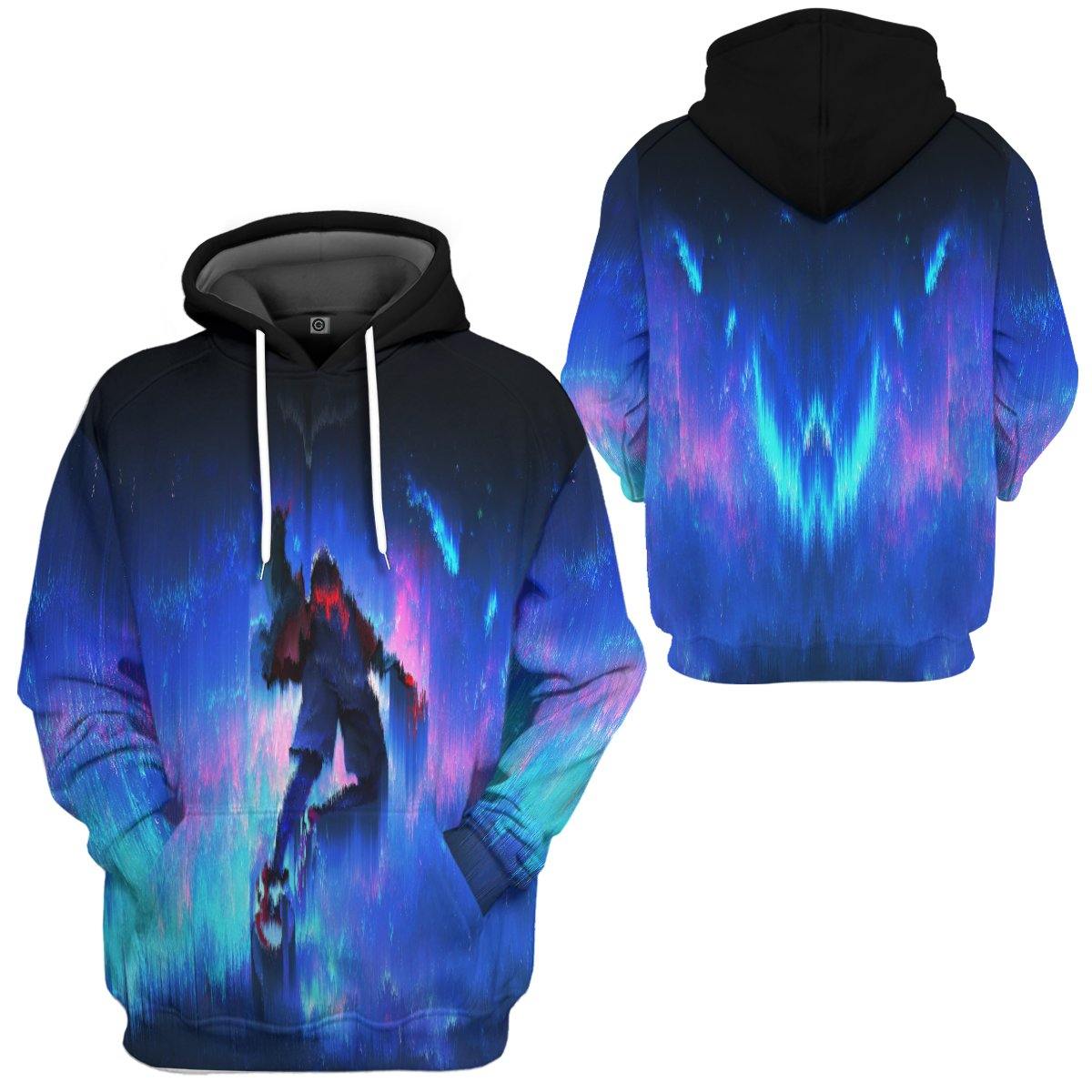 Gearhumans 3D Miles Morales Hoodie Apparel